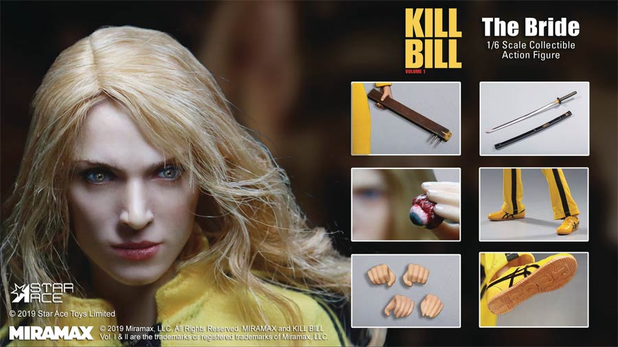 Kill Bill Volume 1 The Bride 1/6 Scale Action Figure