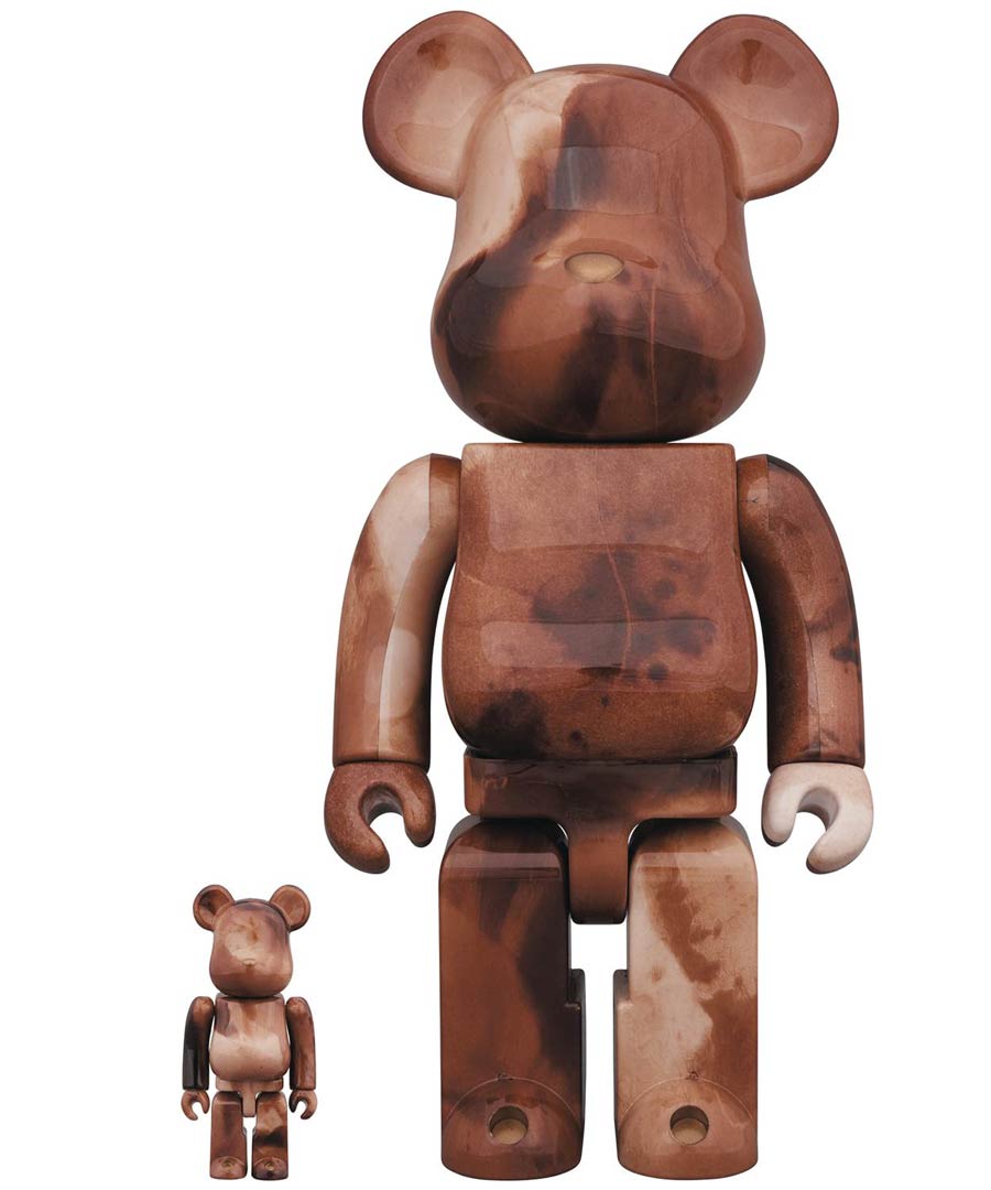 Pushead 4 100 Percent & 400 Percent 2-Pack Bearbrick