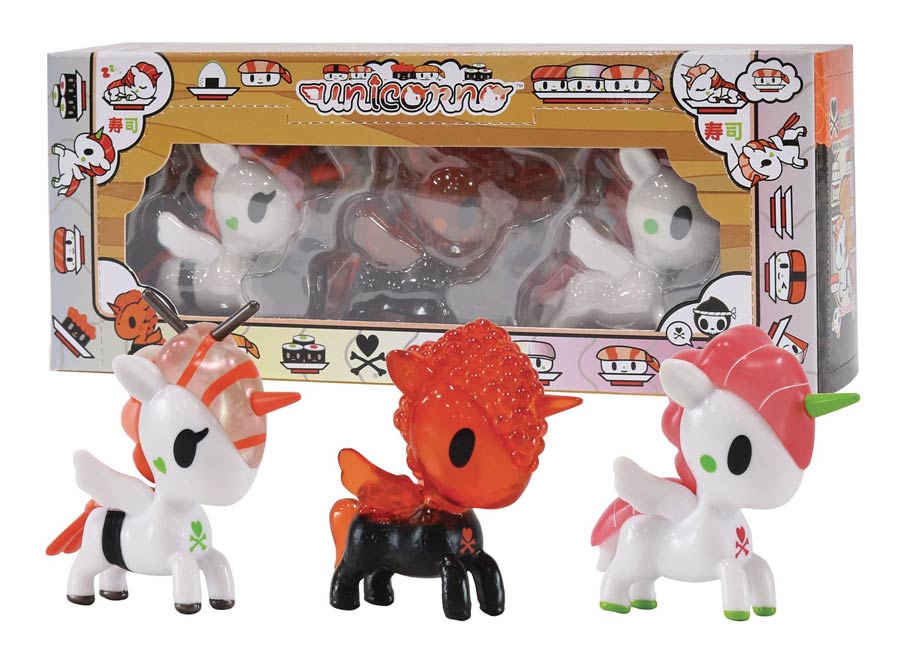 tokidoki Sushicorno 3-Piece Boxed Set