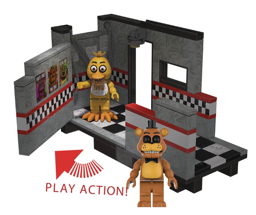 Five Nights At Freddys East Hall Construction Set Case