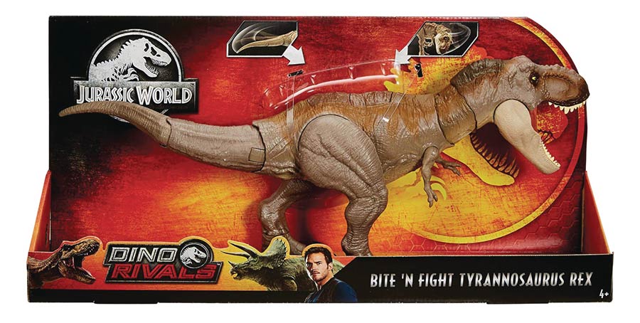 Jurassic World Bite N Fight T-Rex Figure Case