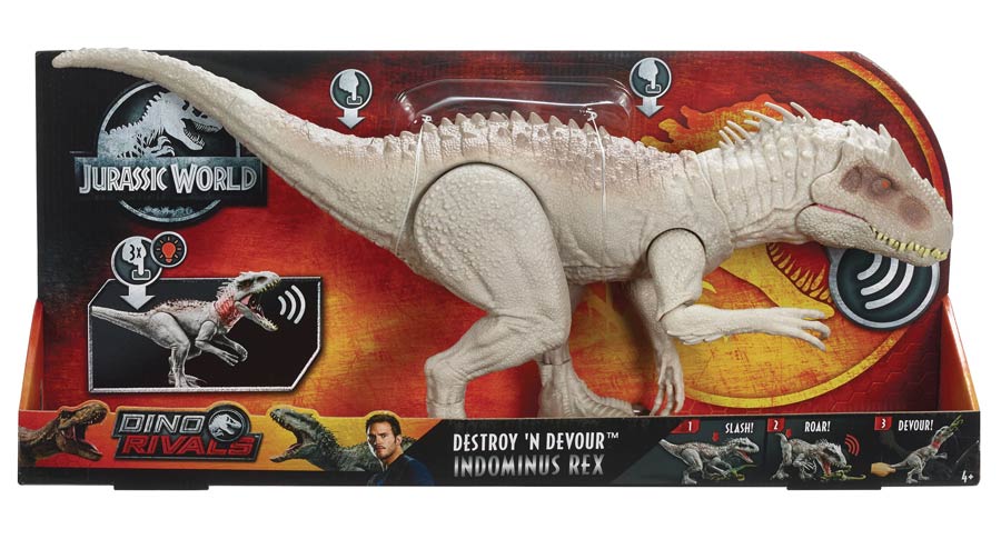 Jurassic World Destroy N Devour Indominus Rex Figure Case