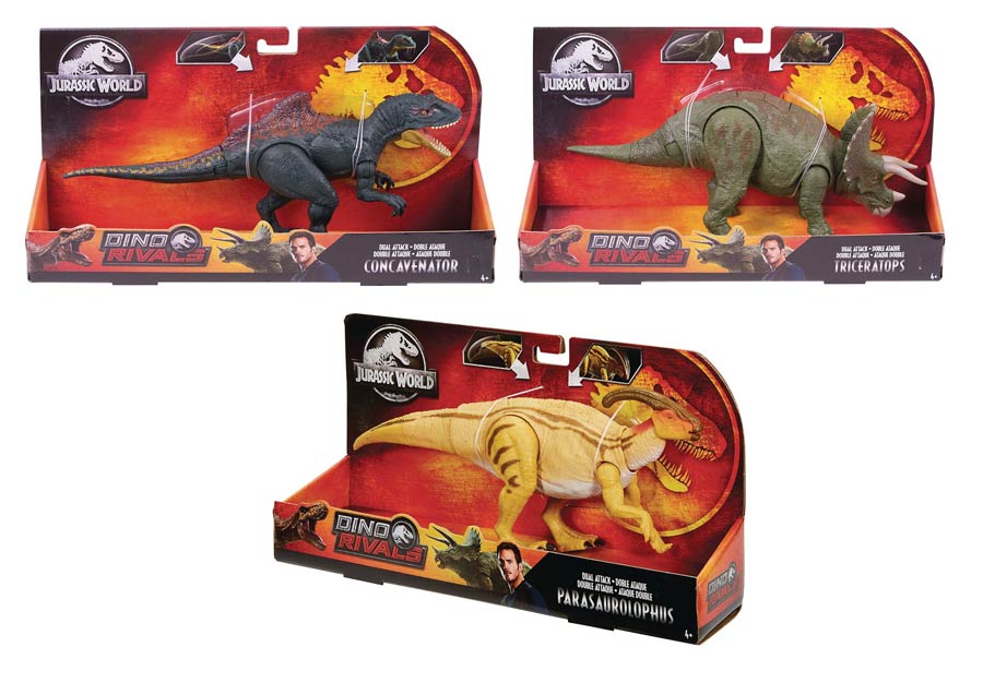 Jurassic World Dual Attack Action Figure Assortment Case 201901