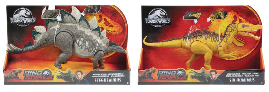 Jurassic World Mega Dual Attack Action Figure Assortment Case 201901