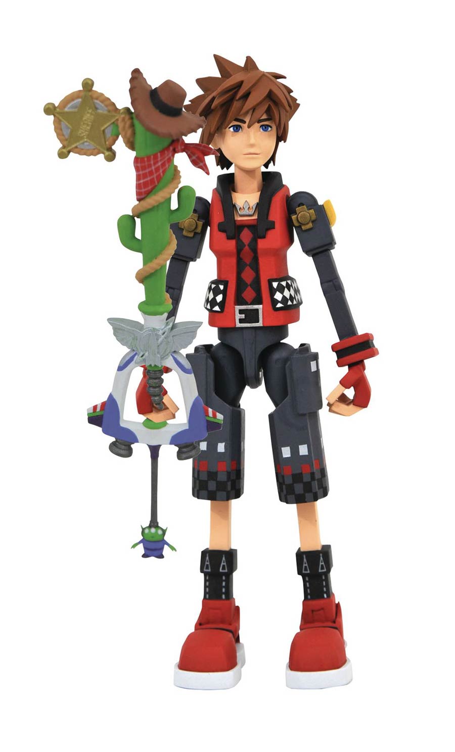 Kingdom Hearts III Toy Story Valor Form Sora Action Figure