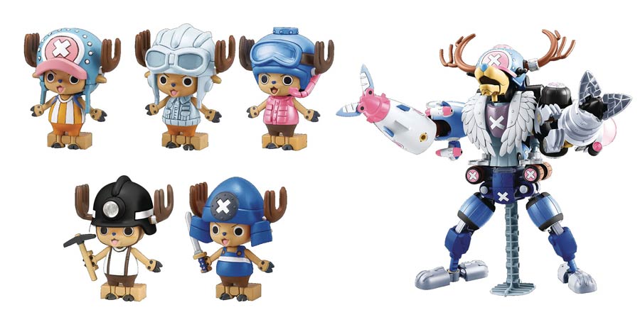 One Piece Chopper Robo TV Animation 20th Anniversary One Piece Stampede Color Ver. Set