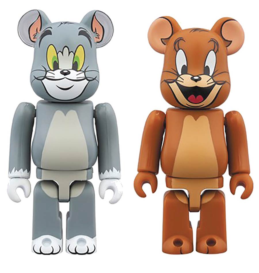 Tom & Jerry 100 Percent 2-Pack Bearbrick