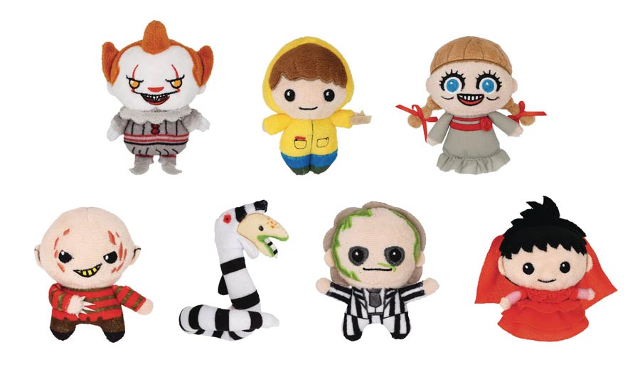 Horror Plush Keyring Blind Mystery Box 24-Piece Display