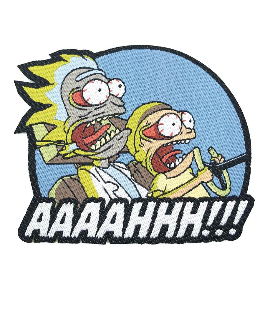 Rick And Morty AAAAHHH Patch