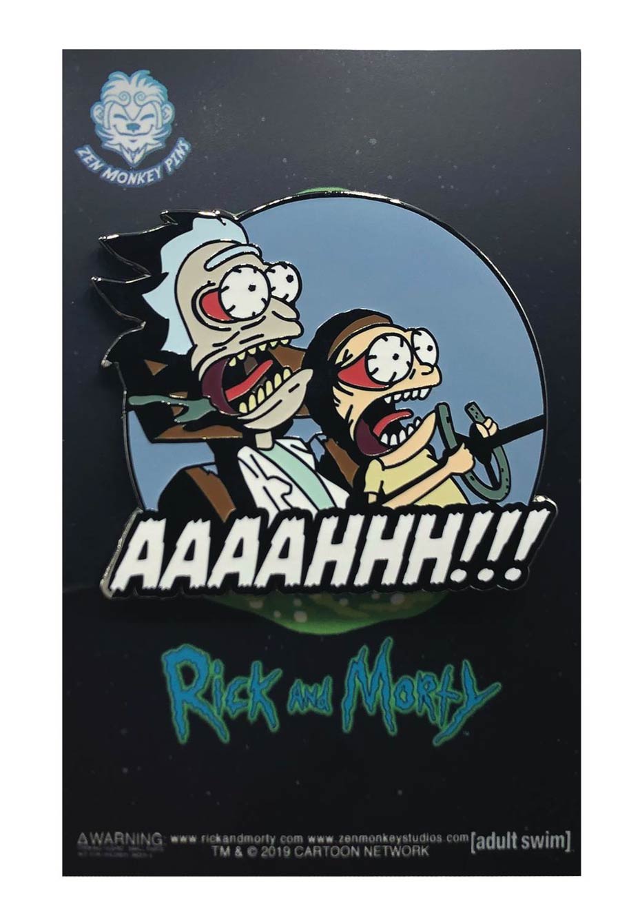 Rick And Morty Pin - AAAAHHH