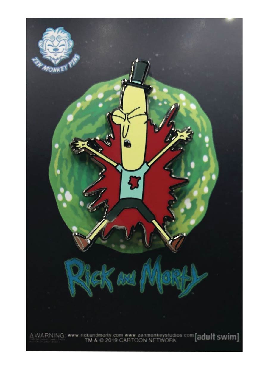 Rick And Morty Pin - Mr Poopy Butthole Shot