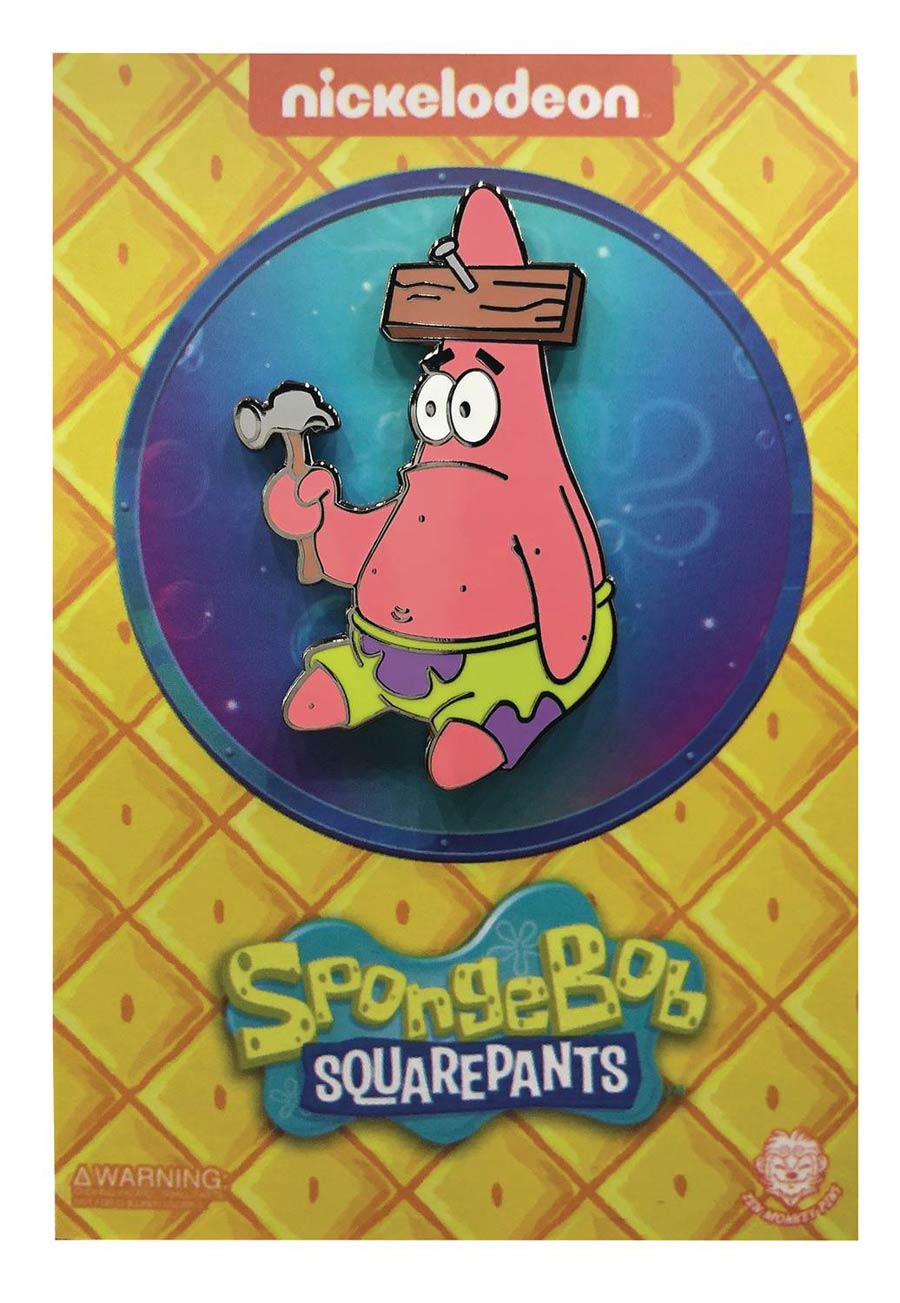 SpongeBob SquarePants Vinyl Figure Nail on Head Patrick 10 cm