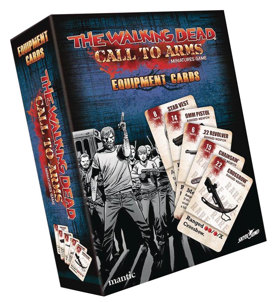 Walking Dead Call To Arms Equipment Cards