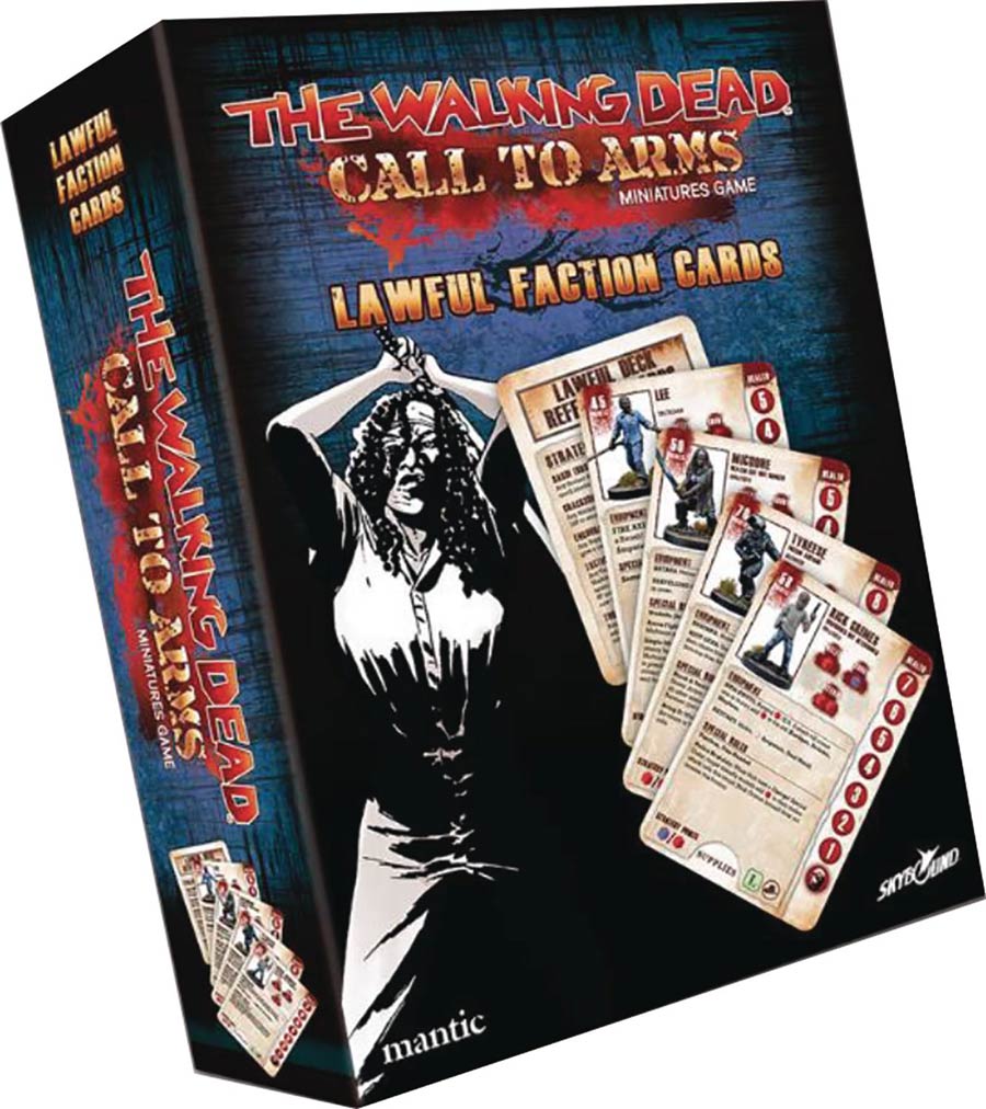 Walking Dead Call To Arms Lawful Faction Cards