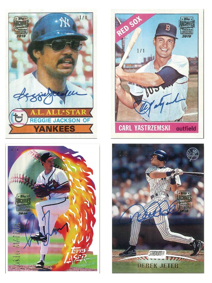 Topps 2019 Archives Signature Series Baseball Retired Edition Trading Cards Box