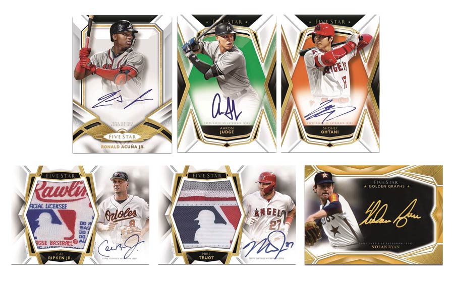 Topps 2019 Five Star Baseball Trading Cards Box