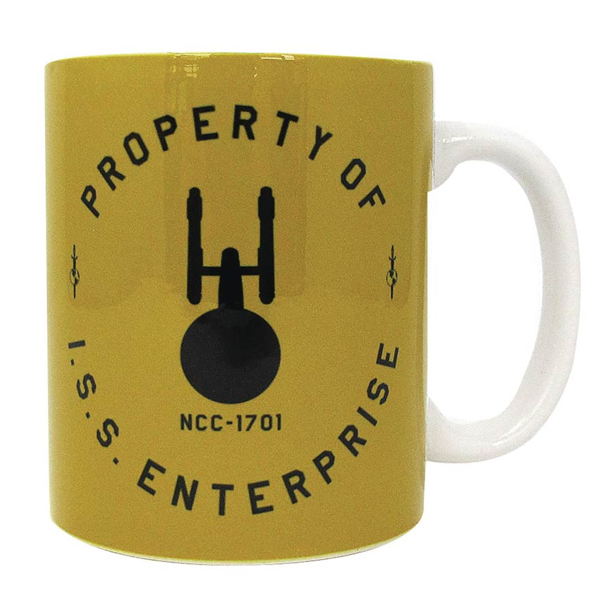 Star Trek Mirror Universe Mug - Property Of ISS Enterprise