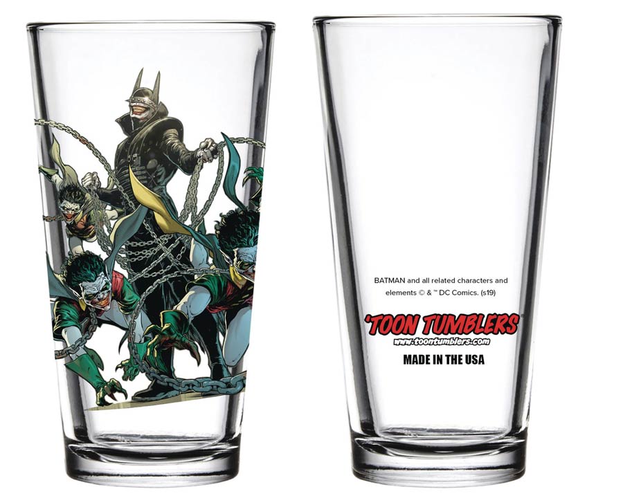 Toon Tumblers DC Heroes Glass - Batman Who Laughs