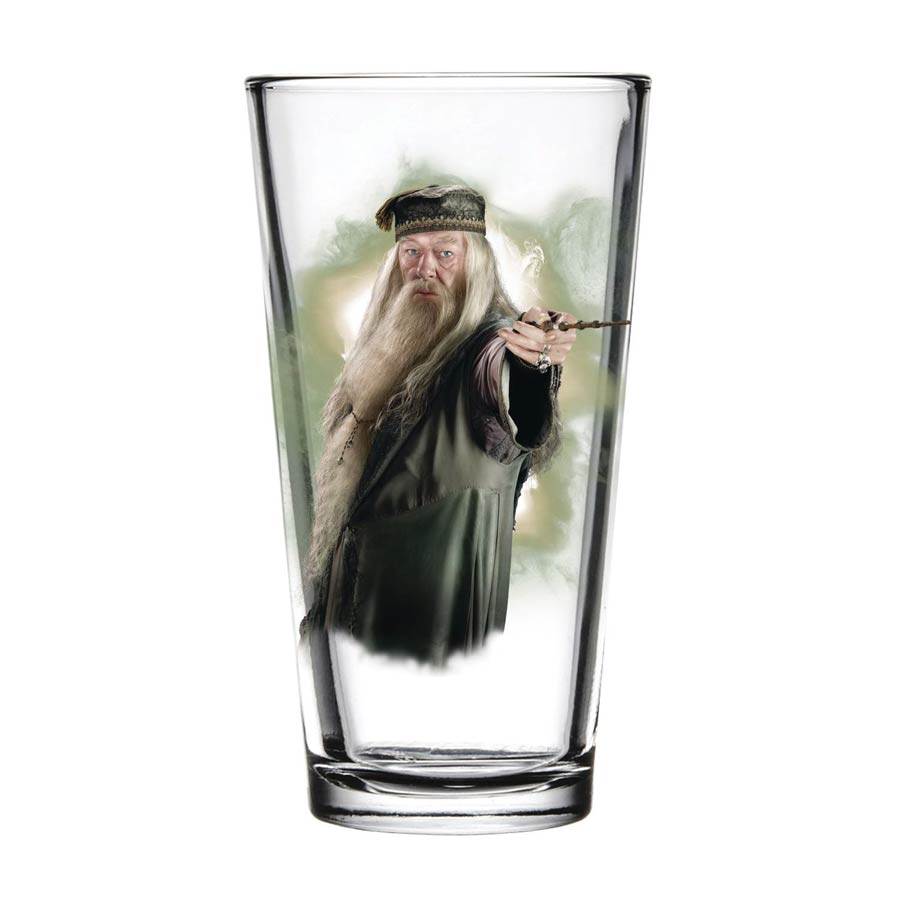 Toon Tumblers Harry Potter Movie Pint Glass - Dumbledore