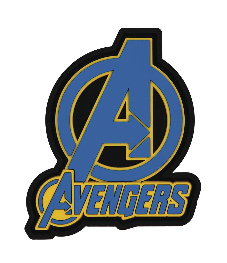 Marvel Avengers Logo Soft Touch PVC Magnet