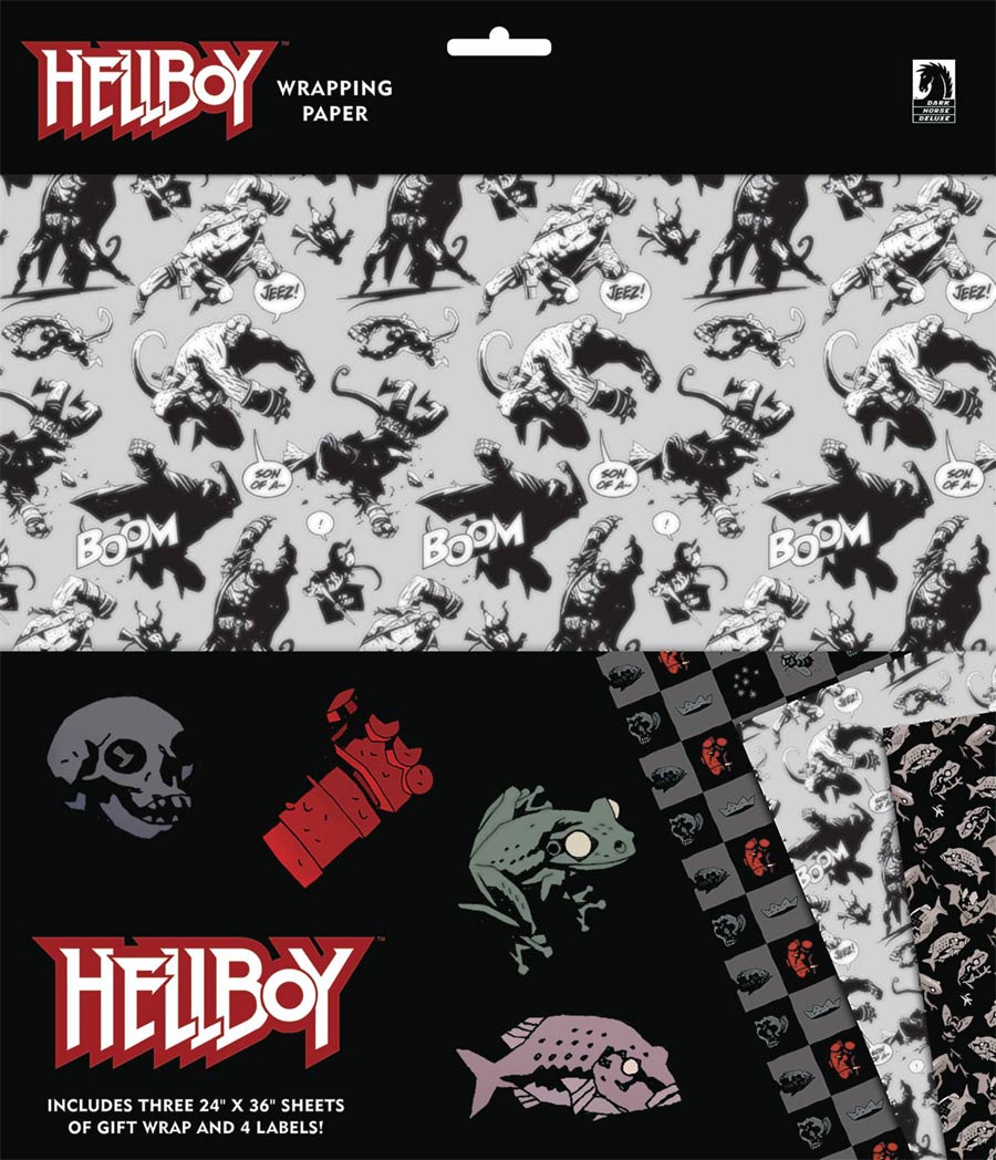 Hellboy Wrapping Paper