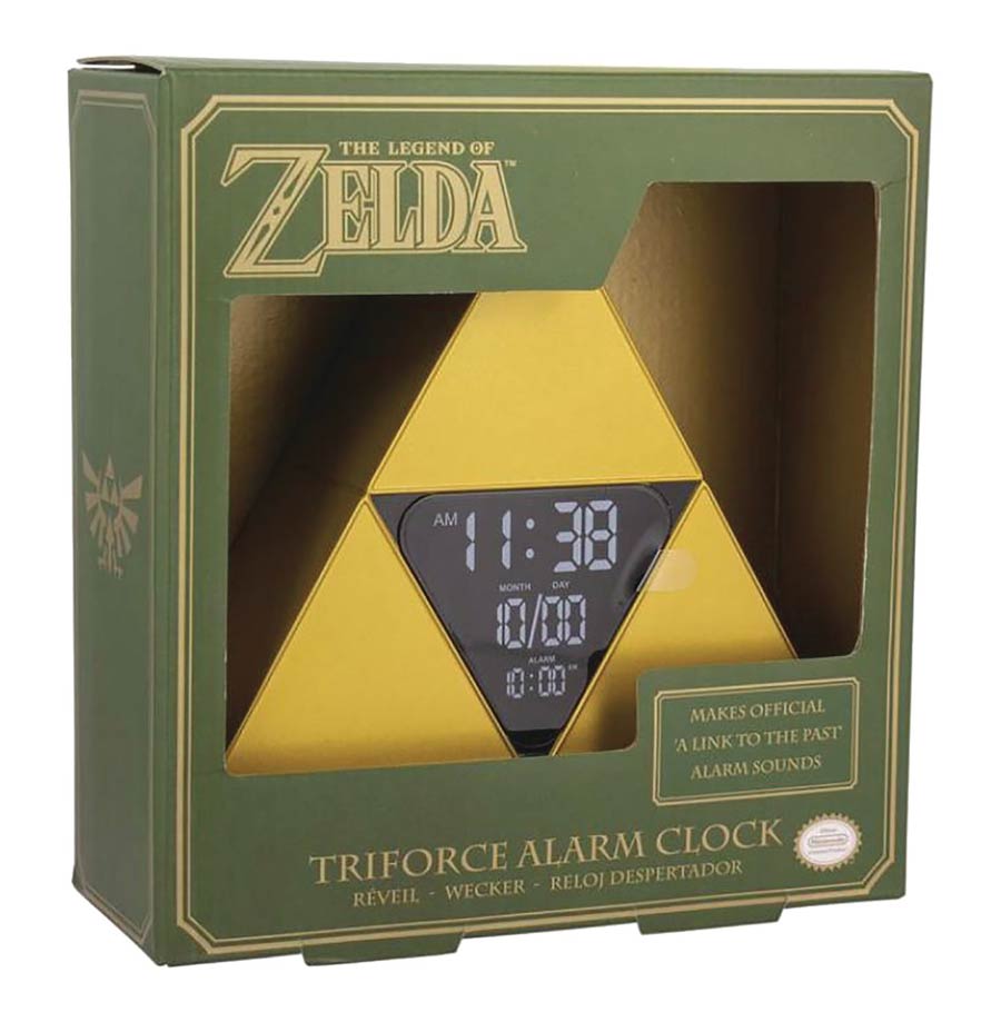 Legend Of Zelda Triforce Alarm Clock