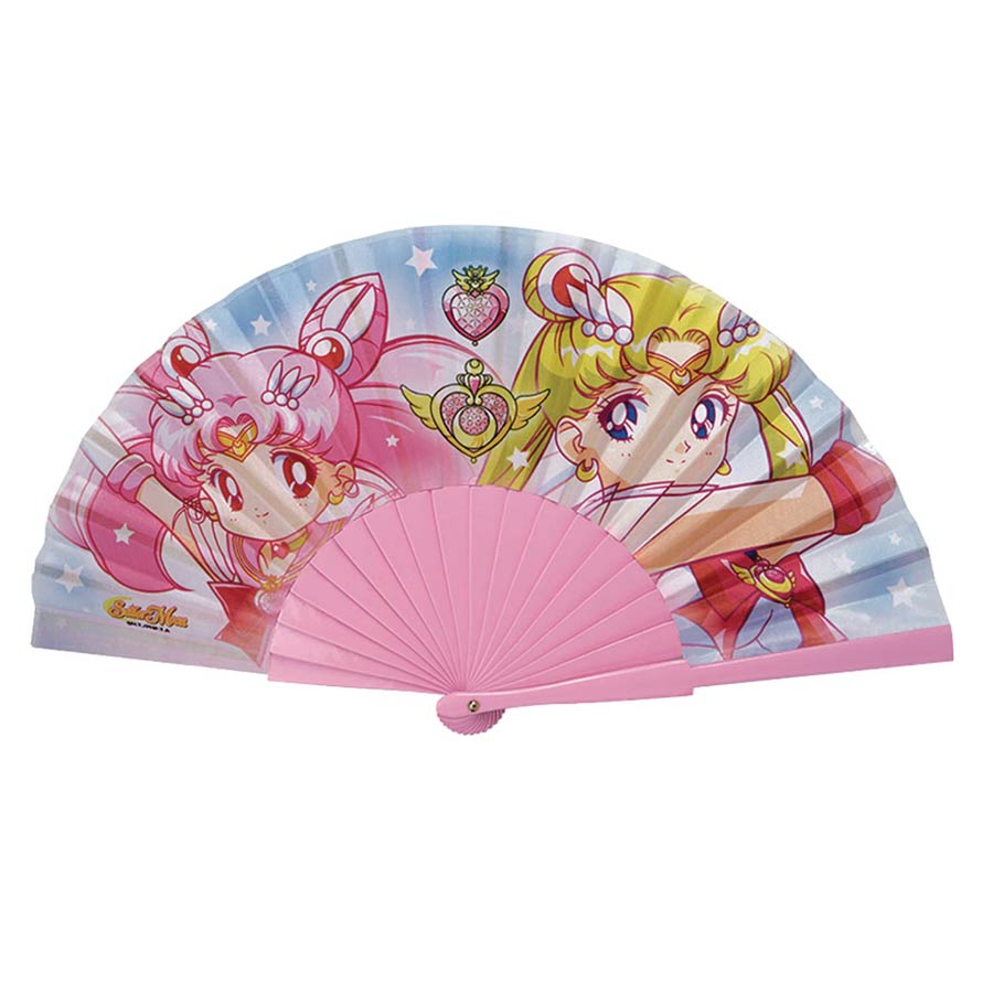 Sailor Moon And Sailor Chibi Moon Fan