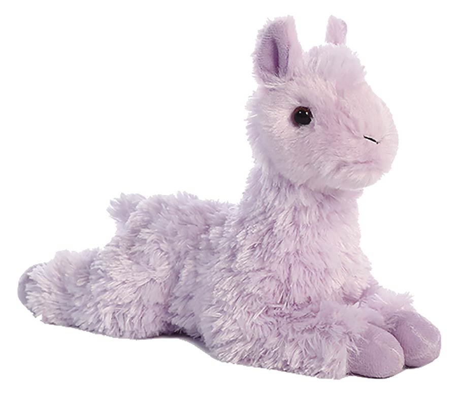 Aurora Mini Flopsie Llama 8-Inch Plush - Purple