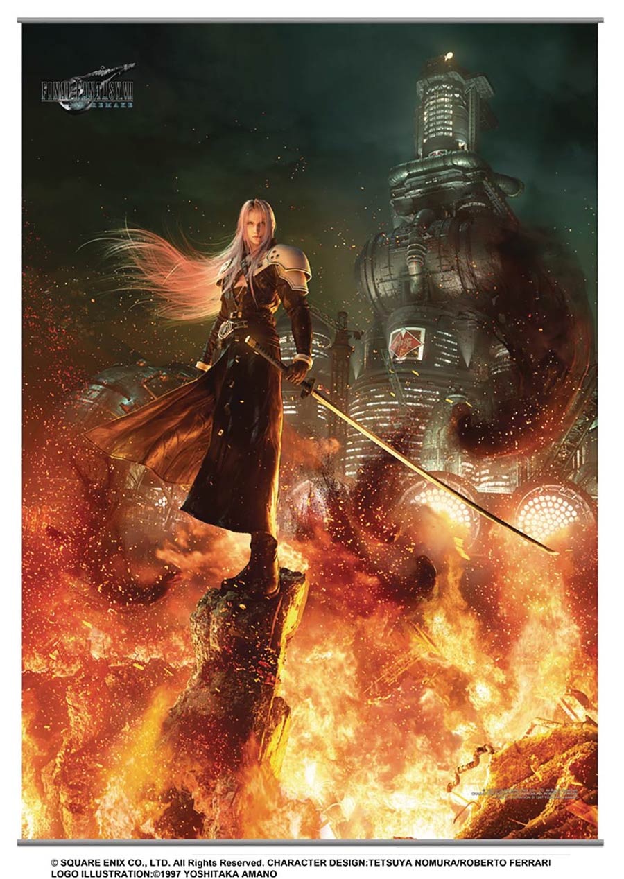 Final Fantasy VII Remake Wall Scroll Vol 2 Sephiroth