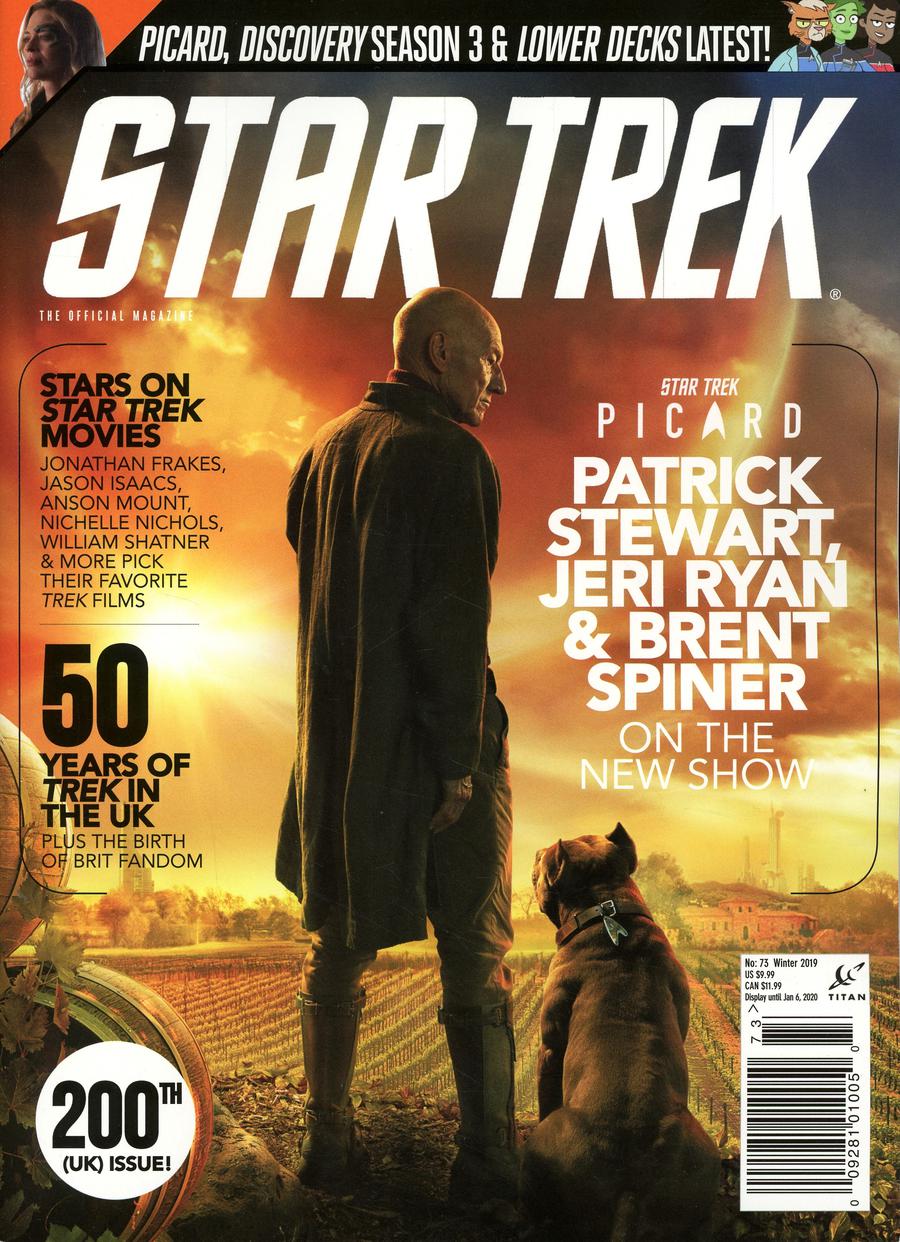 Star Trek Magazine #73 Winter 2019 Newsstand Edition