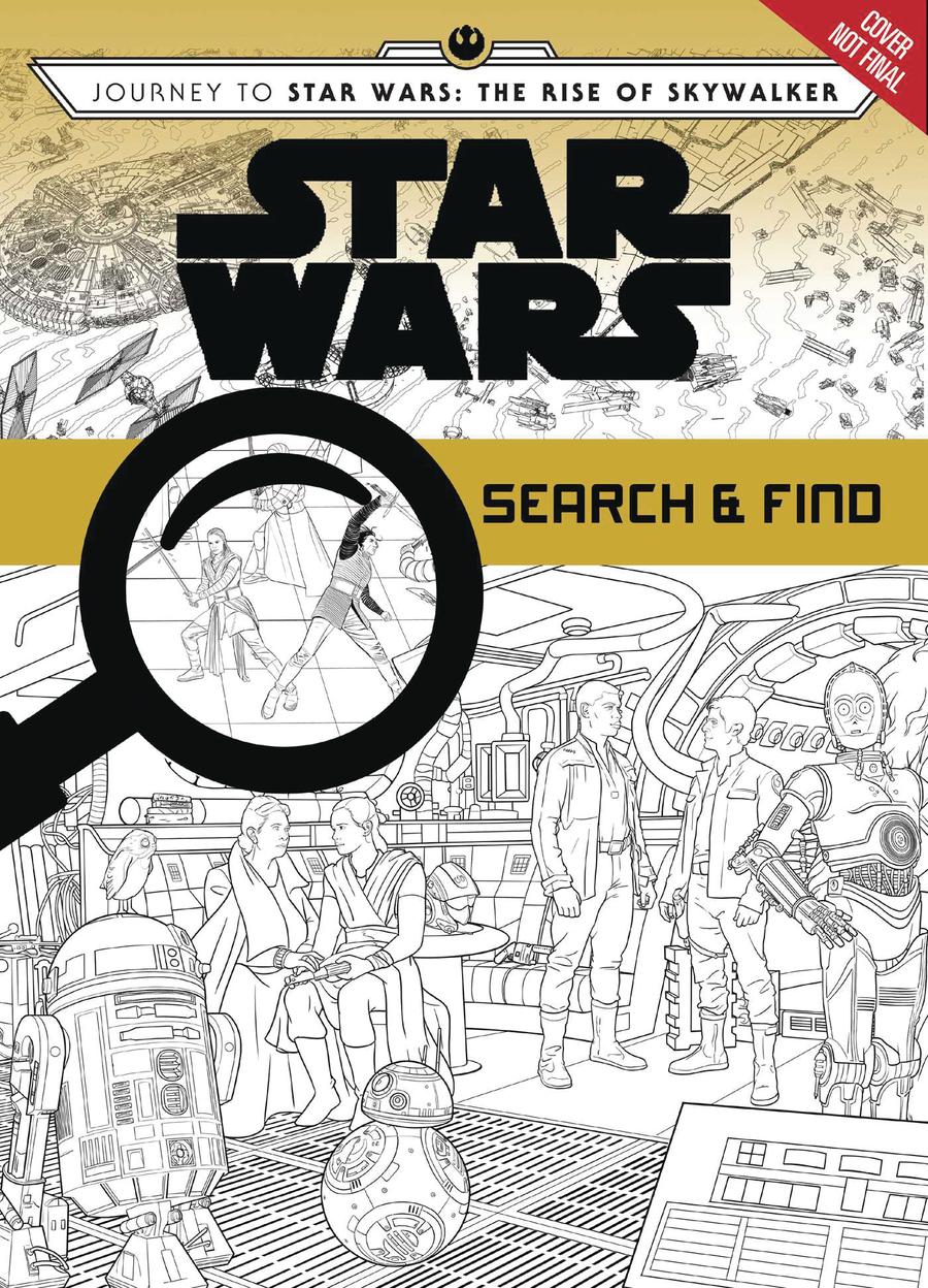 Journey To Star Wars Rise Of Skywalker Search And Find Activity Book HC