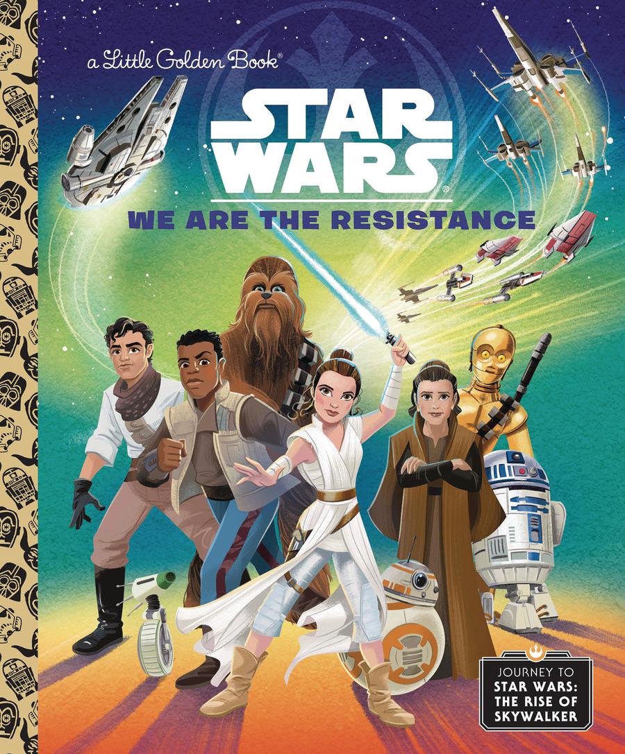 Star Wars We Are The Resistance Little Golden Book HC