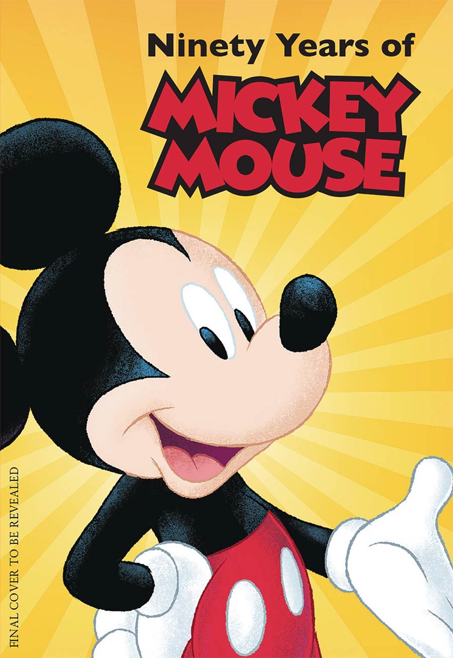 Disney Ninety Years Of Mickey Mouse Mini Book HC