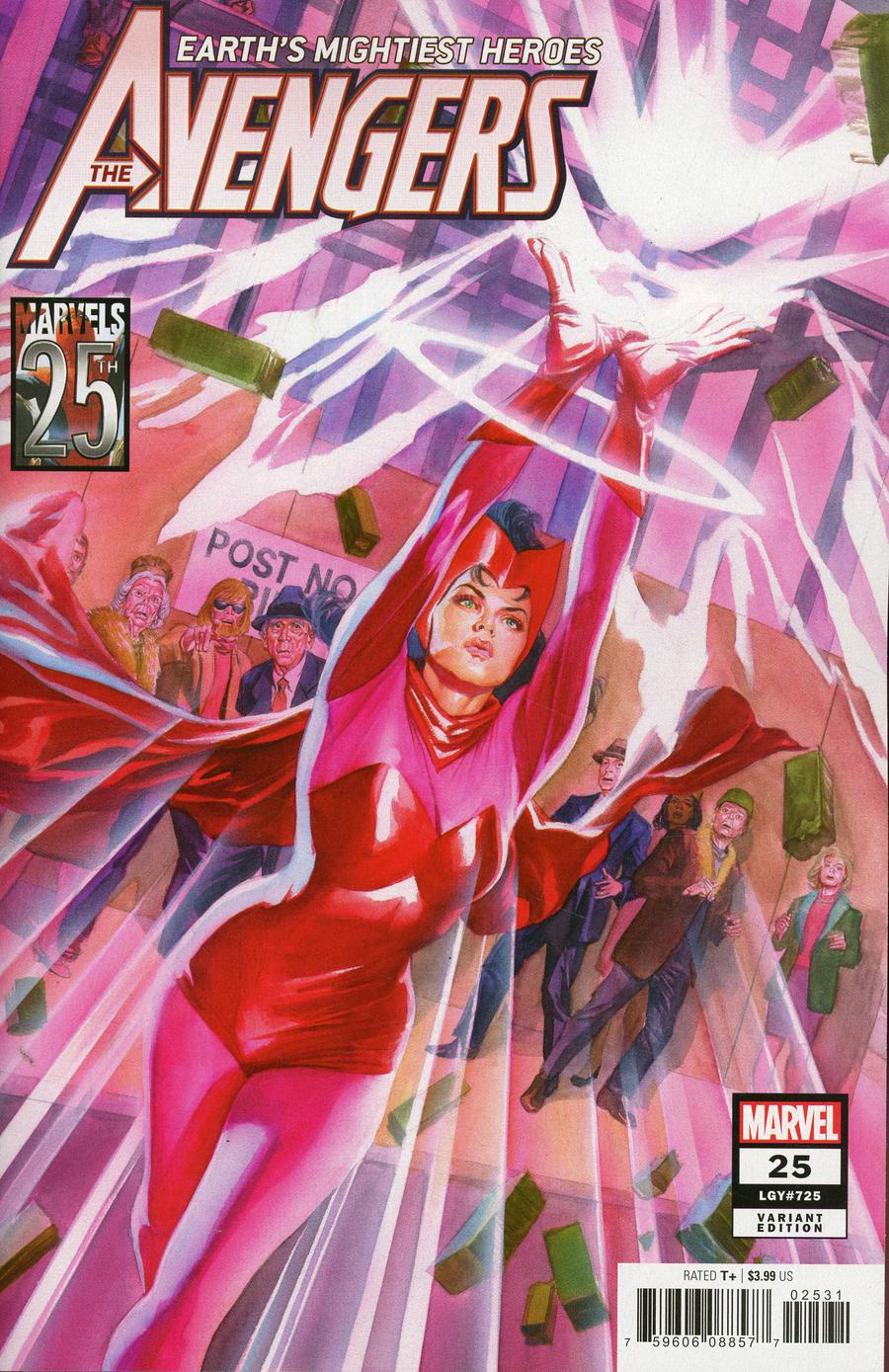 Avengers Vol 7 #25 Cover C Variant Alex Ross Marvels 25th Cover