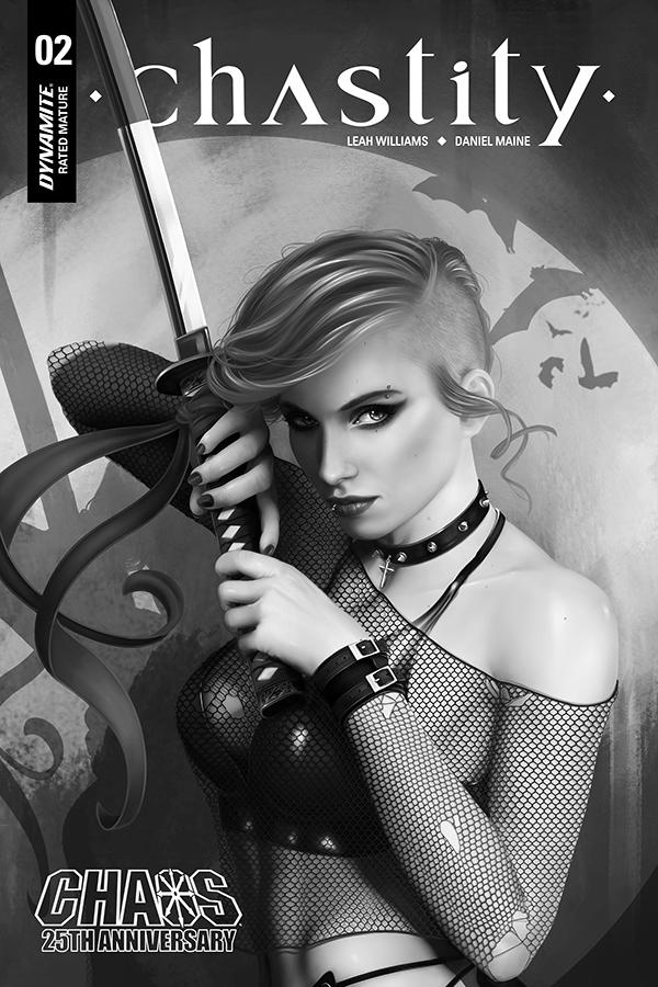 Chastity Vol 2 #2 Cover J Incentive Catherine Nodet Black & White Cover