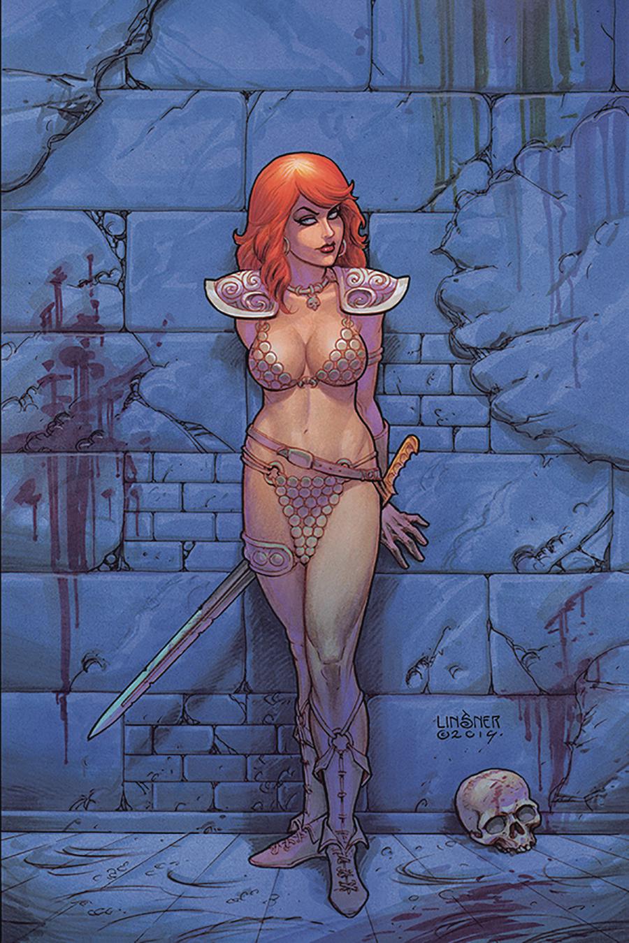 Red Sonja Vol 8 #9 Cover Q Limited Edition Joseph Michael Linsner High End Virgin Cover