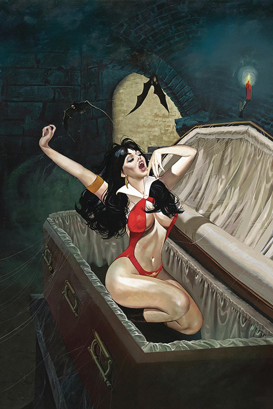 Vampirella Vol 8 #4 Cover P Limited Edition Fay Dalton High End Virgin Cover
