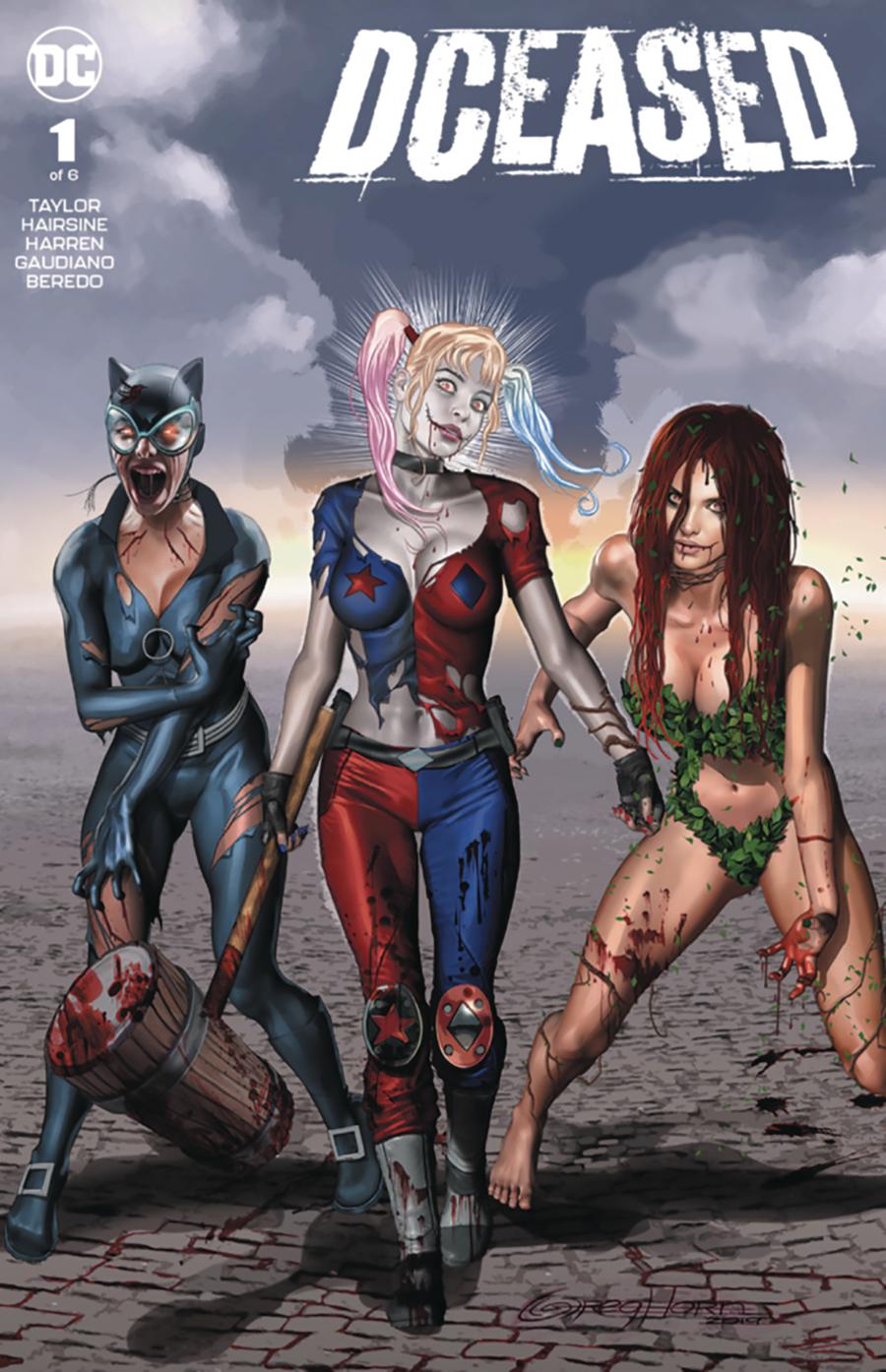 DCeased #1 Cover M DF Comicxposure Exclusive Greg Horn Variant Cover