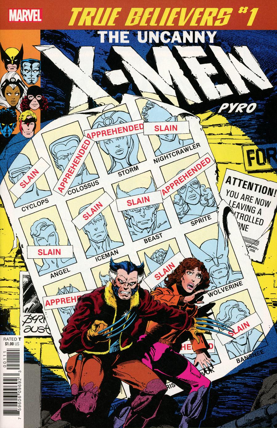 True Believers X-Men Pyro #1 Cover A Regular Cover