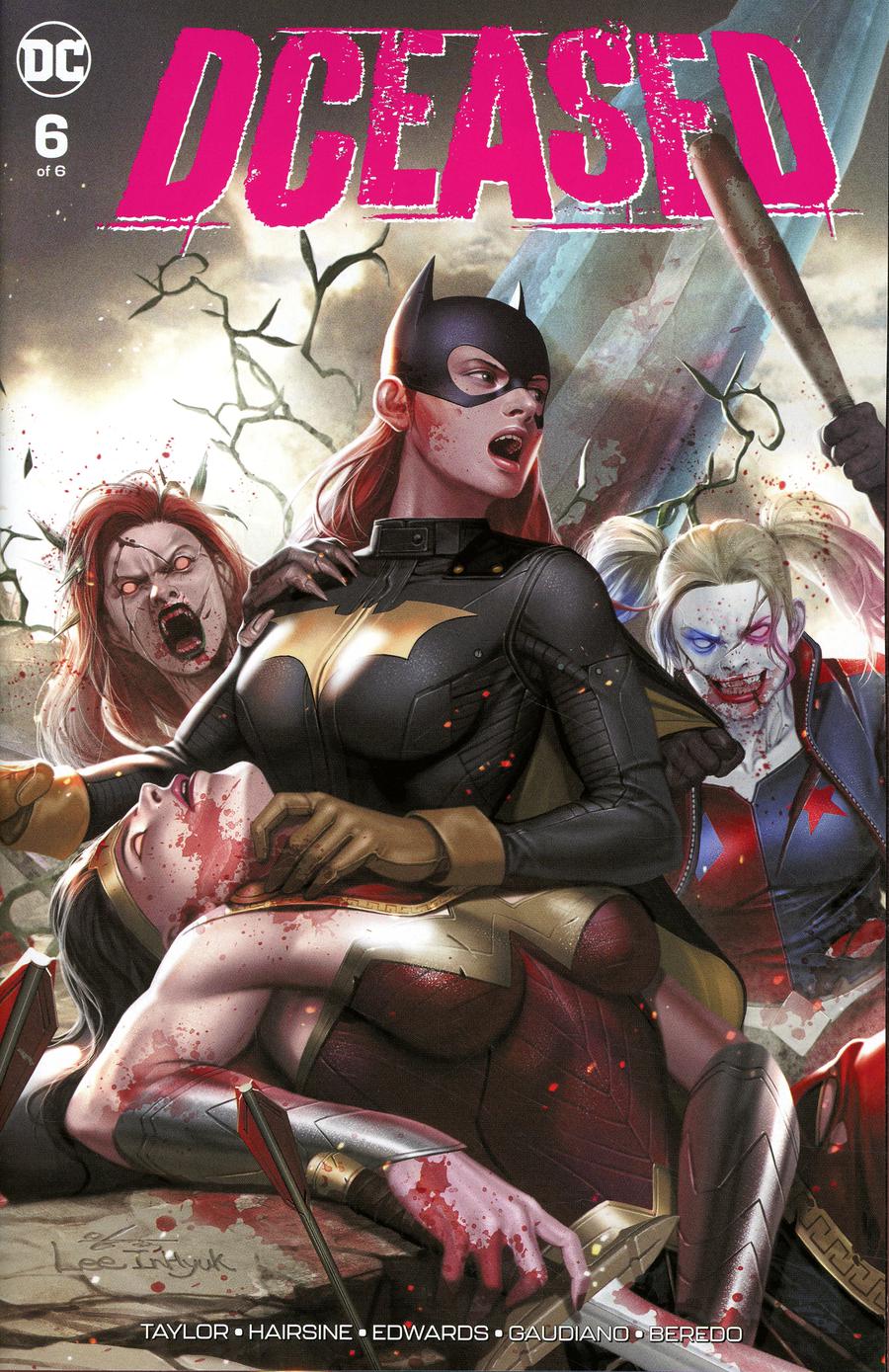 DCeased #6  Midtown Exclusive Cover A Inhyuk Lee Connecting Variant Cover
