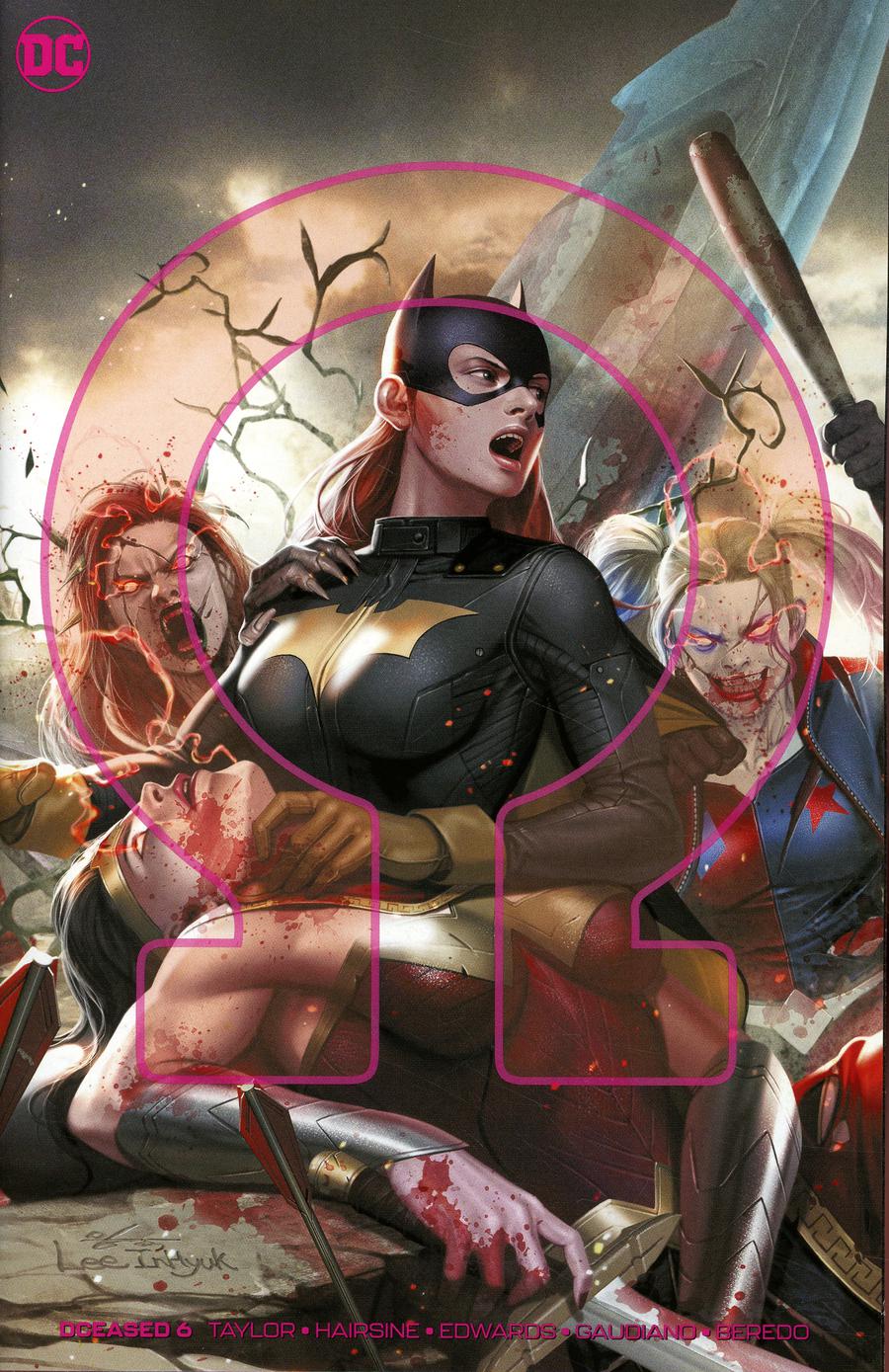 DCeased #6  Midtown Exclusive Cover B Inhyuk Lee Connecting Omega Variant Cover