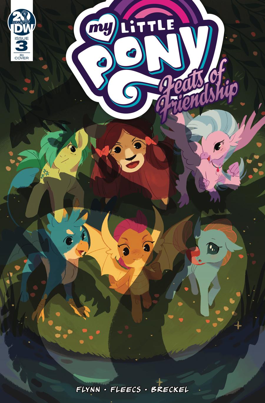 My Little Pony Feats Of Friendship #3 Cover C Incentive Katie ONeill Variant Cover