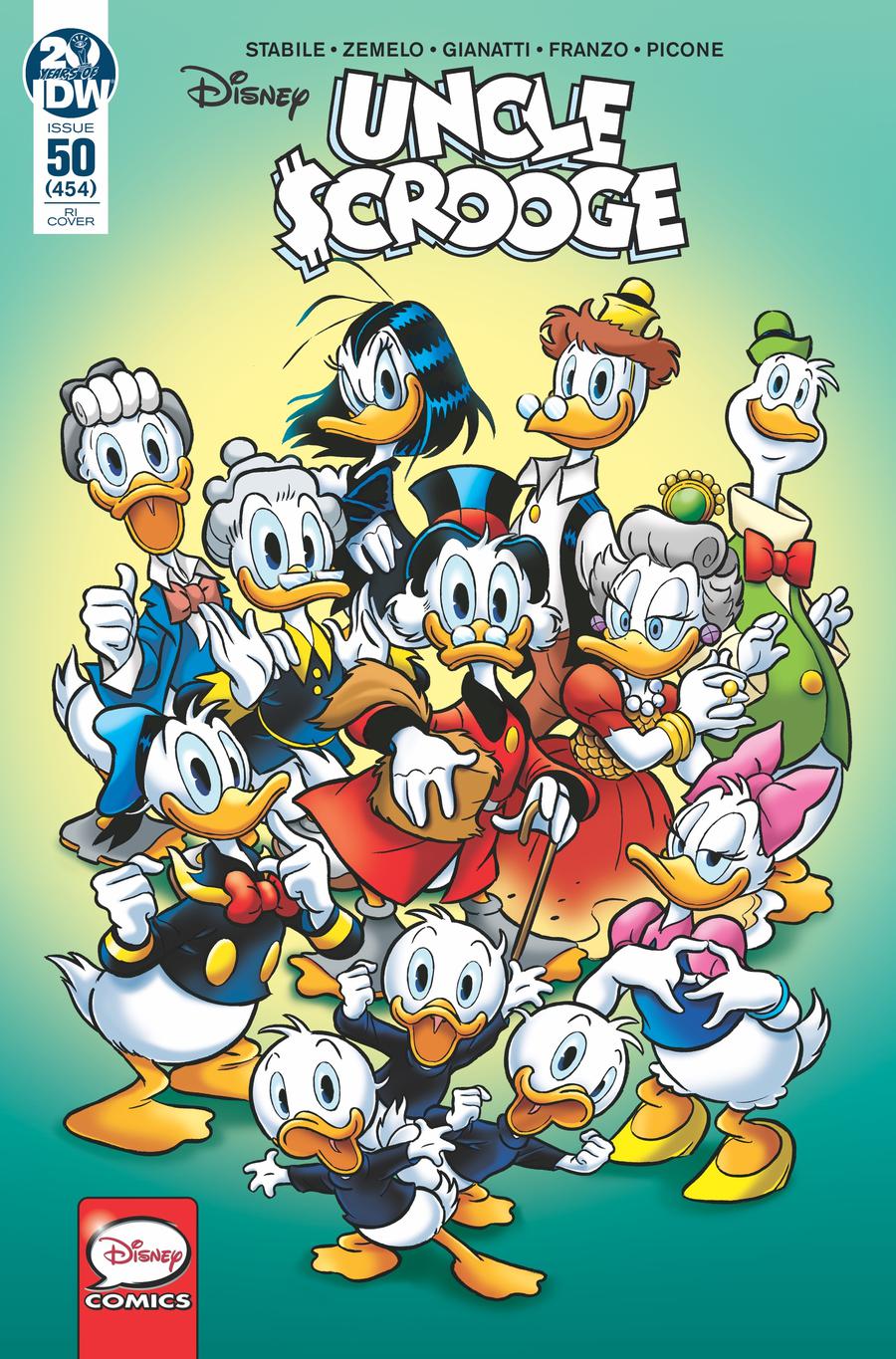 Uncle Scrooge Vol 2 #50 Cover B Incentive Andrea Freccero Variant Cover