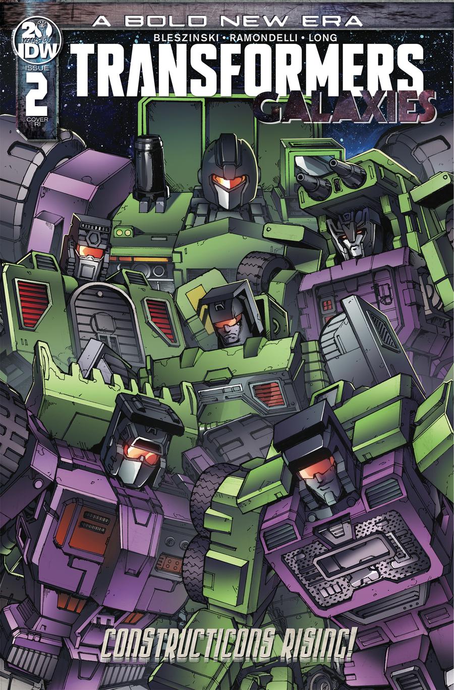Transformers Galaxies #2 Cover C Incentive Andrew Griffith Variant Cover