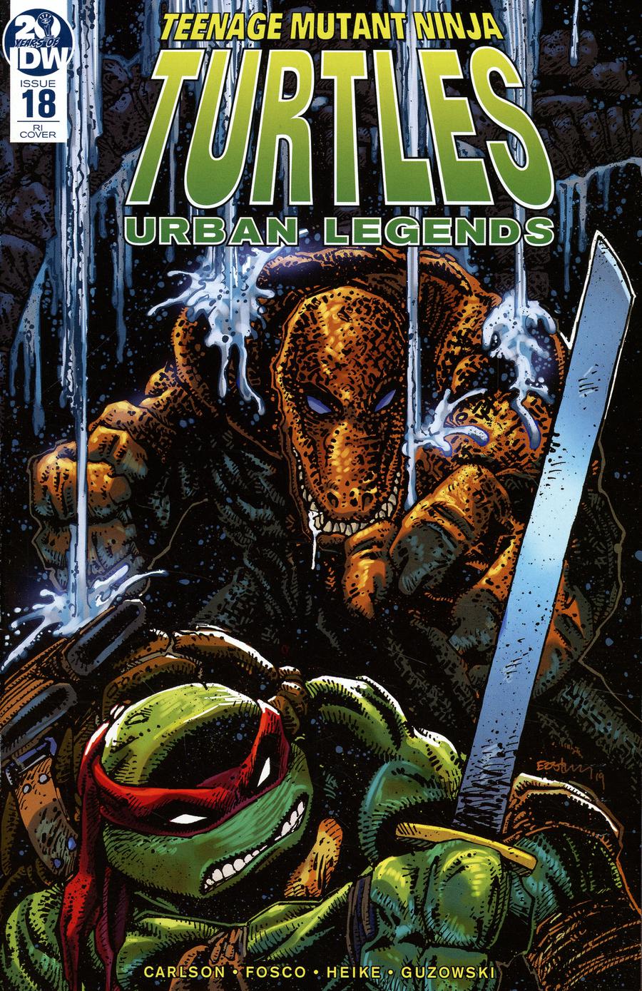 Teenage Mutant Ninja Turtles Urban Legends #18 Cover C Incentive Kevin Eastman Variant Cover