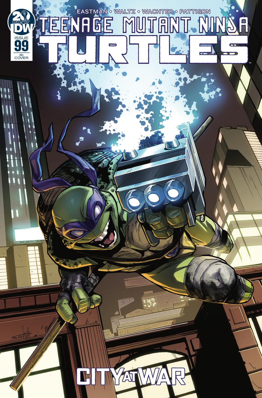 Teenage Mutant Ninja Turtles Vol 5 #99 Cover C Incentive Valerio Schiti Variant Cover