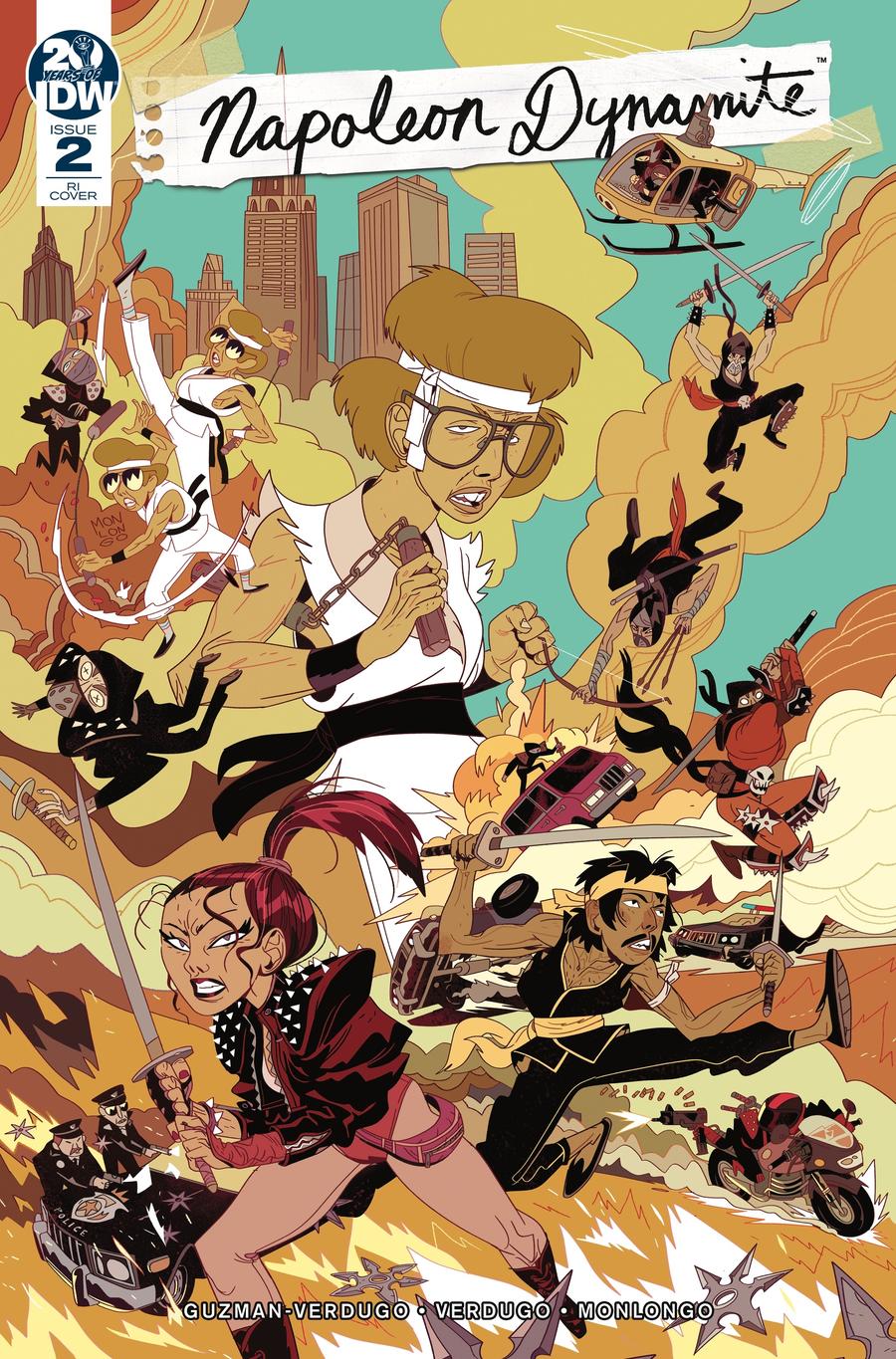 Napoleon Dynamite #2 Cover C Incentive Jorge Monlongo Variant Cover