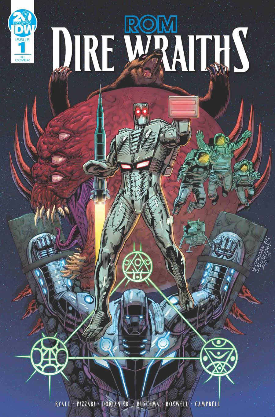 ROM Dire Wraiths #1 Cover C Incentive Guy Dorian & Sal Buscema Variant Cover