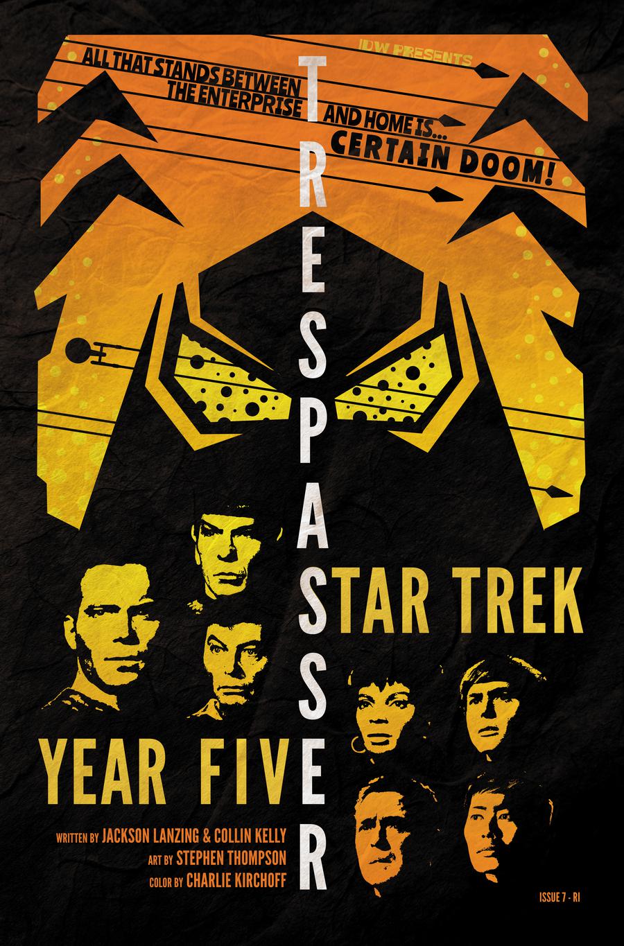 Star Trek Year Five #7 Cover B Incentive JJ Lendl Variant Cover