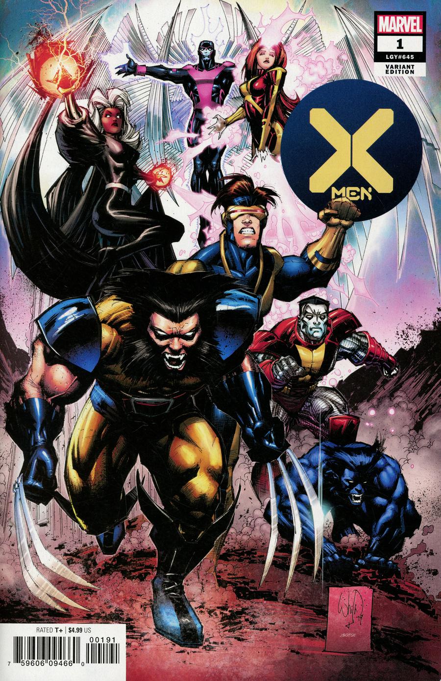 X-Men Vol 5 #1 Cover G Incentive Whilce Portacio Variant Cover (Dawn Of X Tie-In)